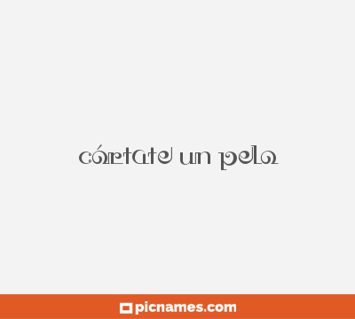 Córtate un pelo